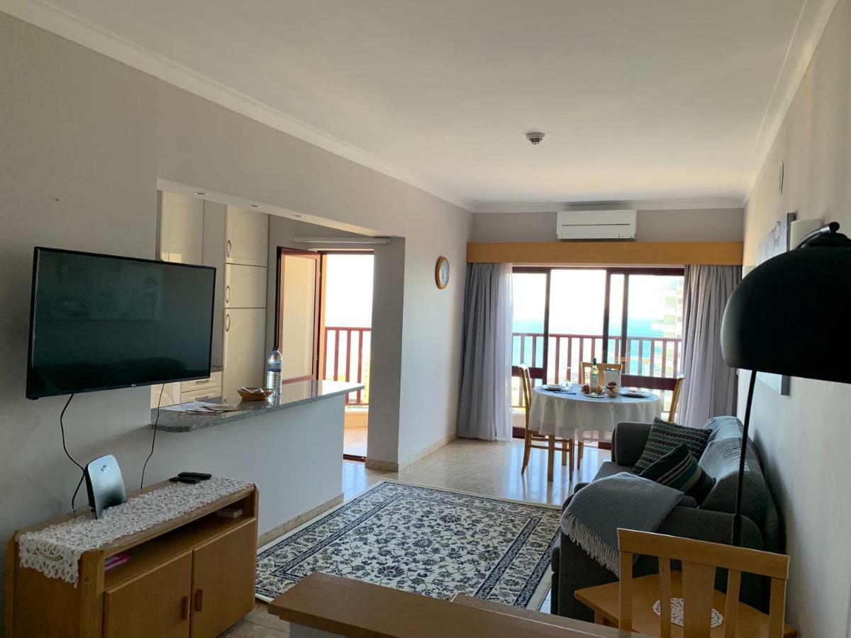 Panoramic Apartment In Portimao: Ocean View, Wifi Kültér fotó